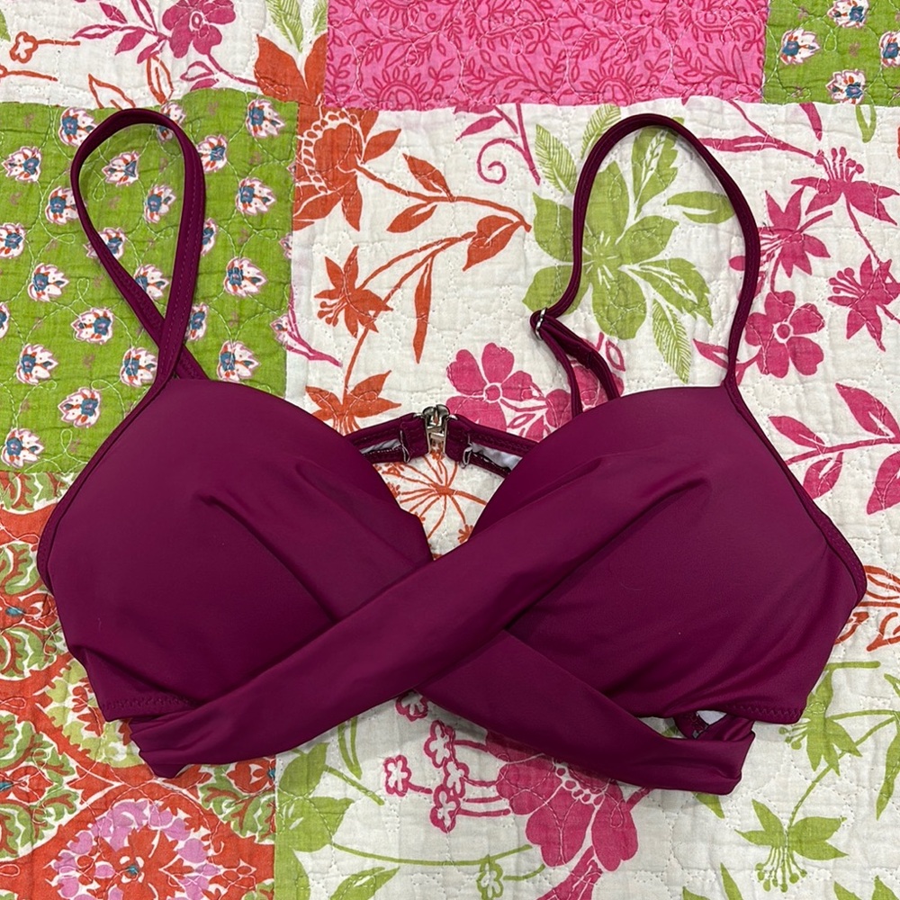 Women's Intimate Cross-Front Bra - Purple